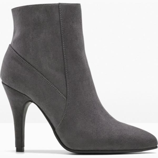 bottines bonprix gris