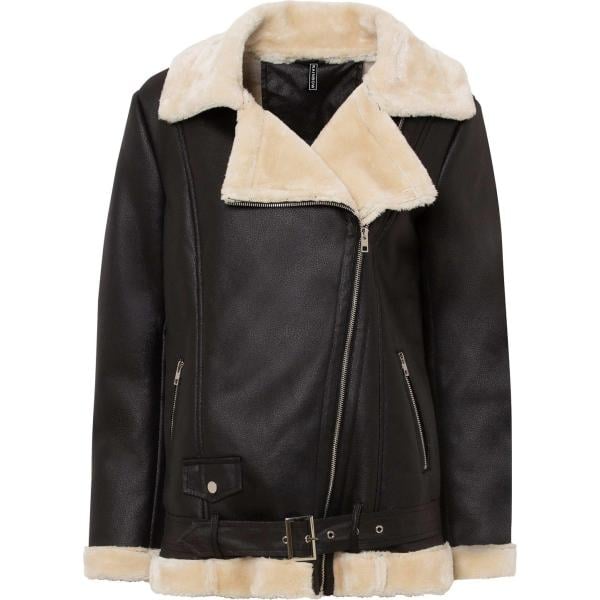 fausses fourrures bonprix noir