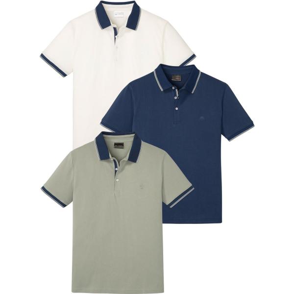 polos bonprix multicolore