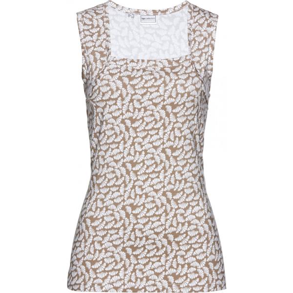 Tops et blouses bonprix marron imprimé