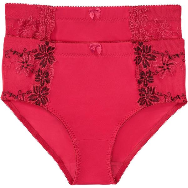 Slip femme rouge à nœud Bonprix