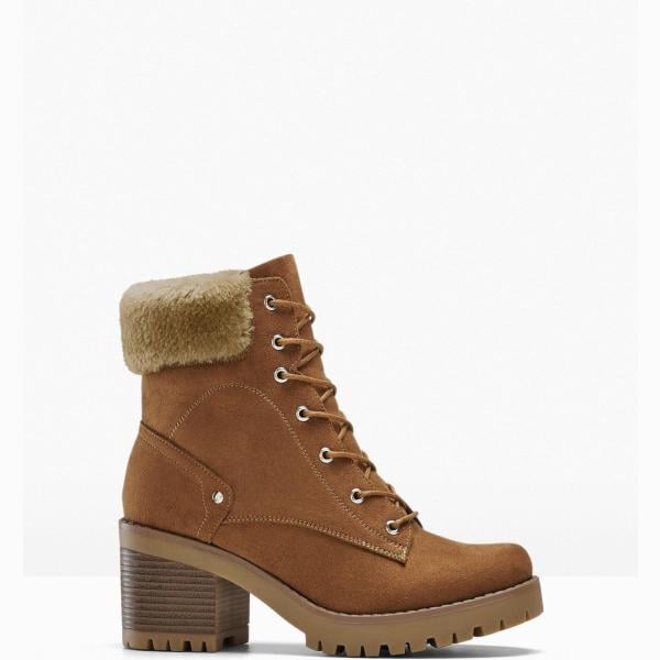 bottines bonprix marron