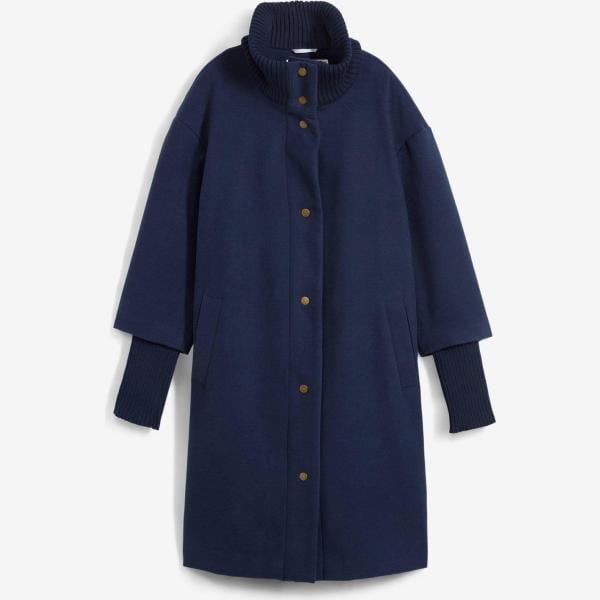 manteaux bonprix bleu