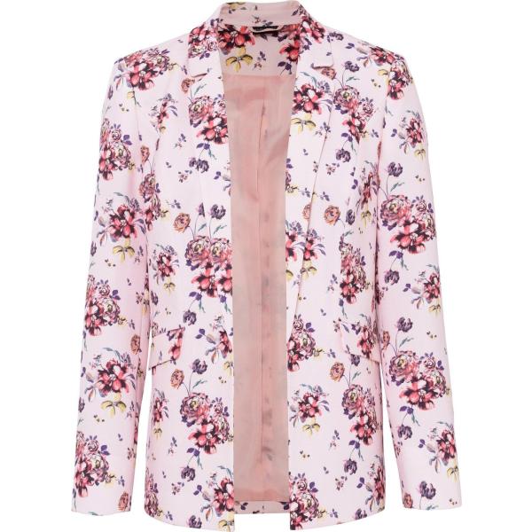 blazers bonprix rose imprimé