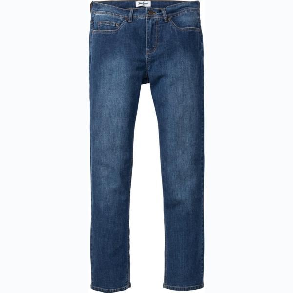 jean coupe droite bonprix bleu