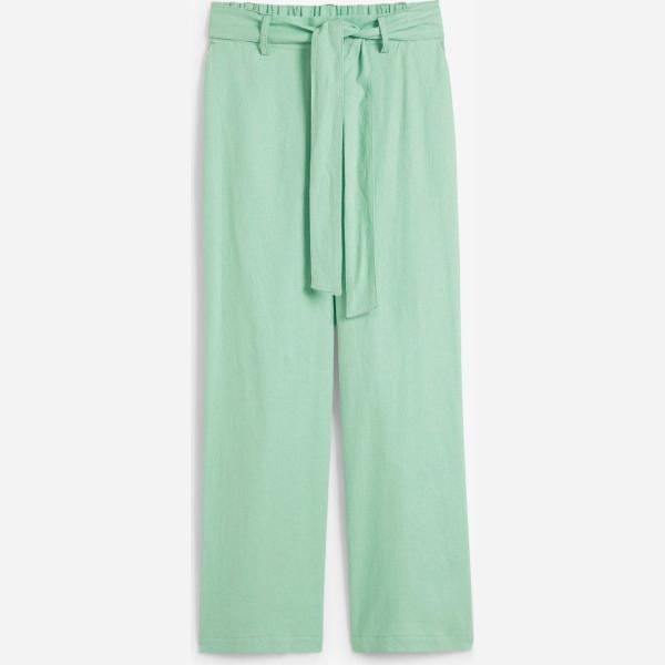 pantalon large en bas bonprix blanc