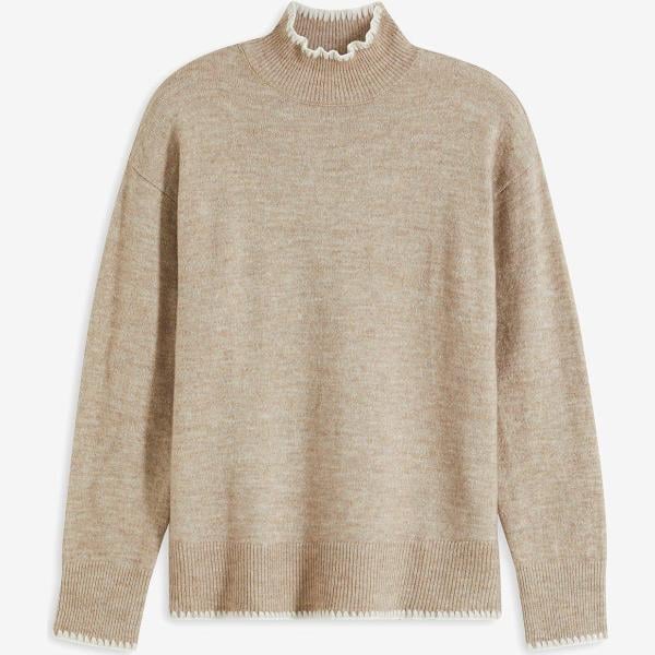 pulls bonprix marron