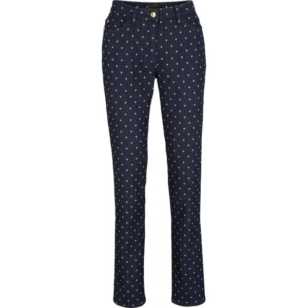 jeans bonprix bleu à pois