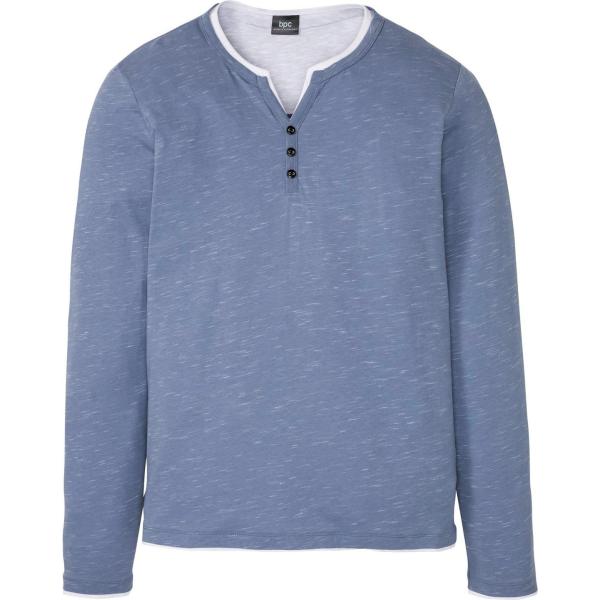 t-shirts bonprix bleu