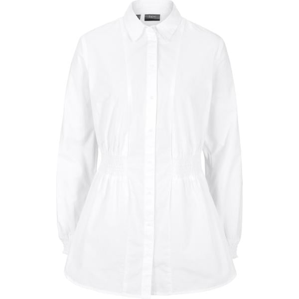 chemisiers bonprix blanc
