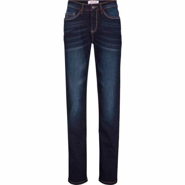 jean coupe droite bonprix bleu