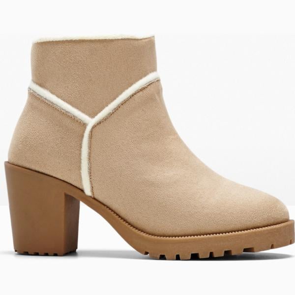 bottines bonprix marron