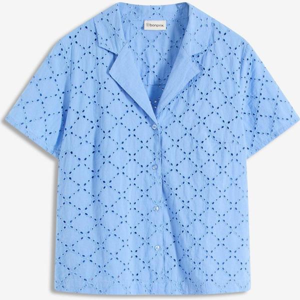 chemisiers bonprix bleu
