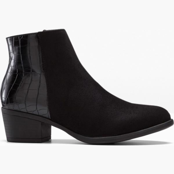 bottines bonprix blanc