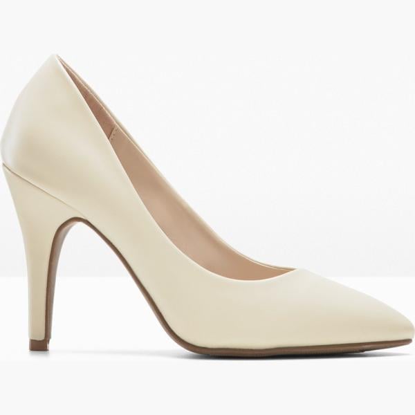 chaussures à talon bonprix blanc