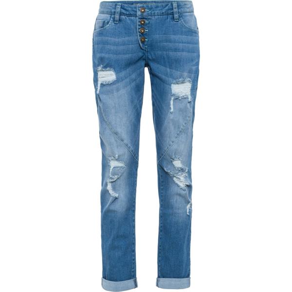 jean déchiré bonprix bleu