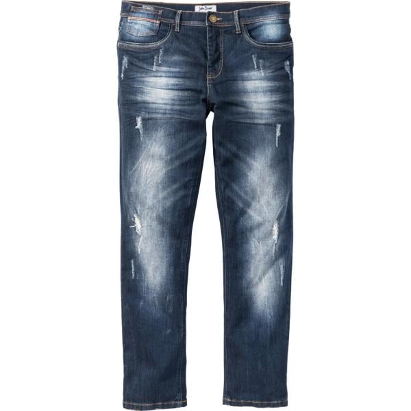 jean slim bonprix multicolore