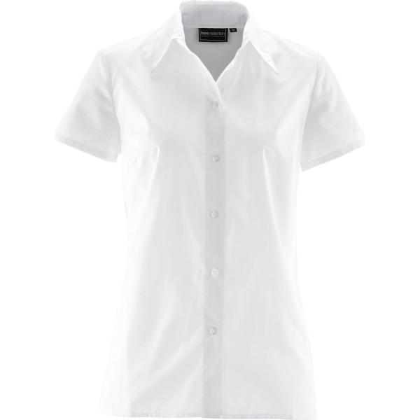 chemises à manches courtes bonprix blanc