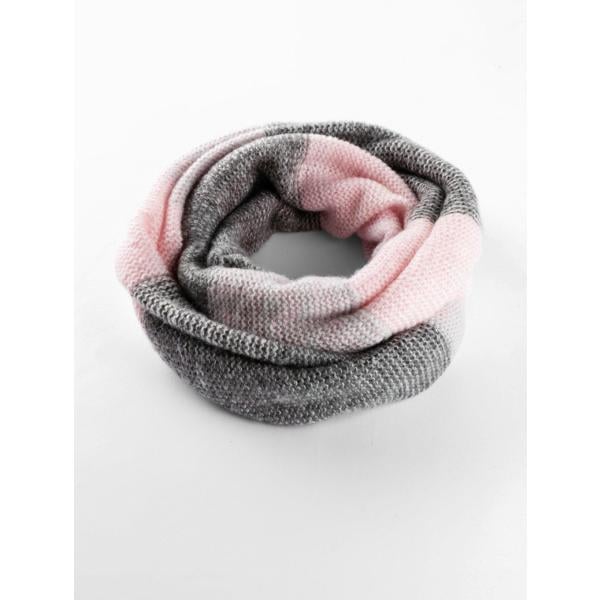 snood bonprix blanc à rayures