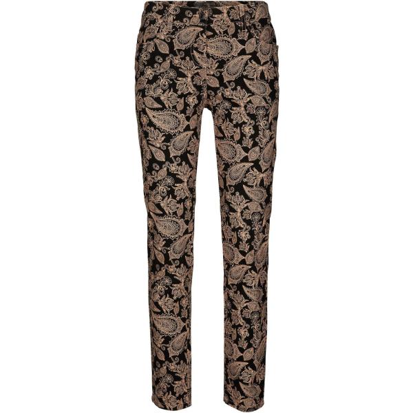 pantalon  bonprix marron imprimé