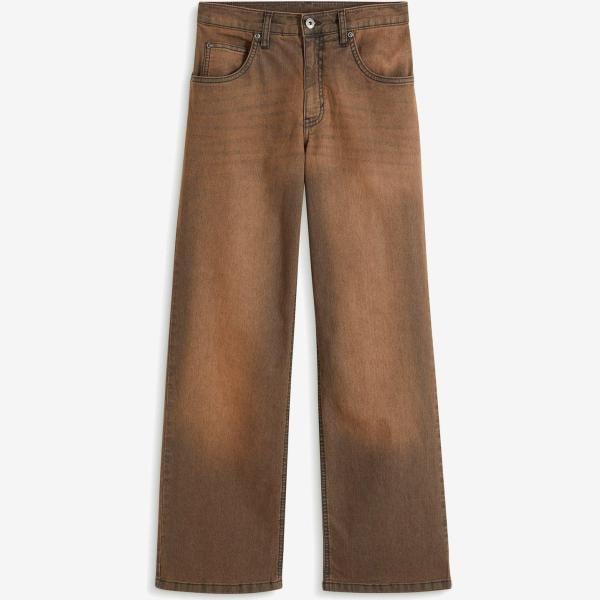 jeans bonprix marron