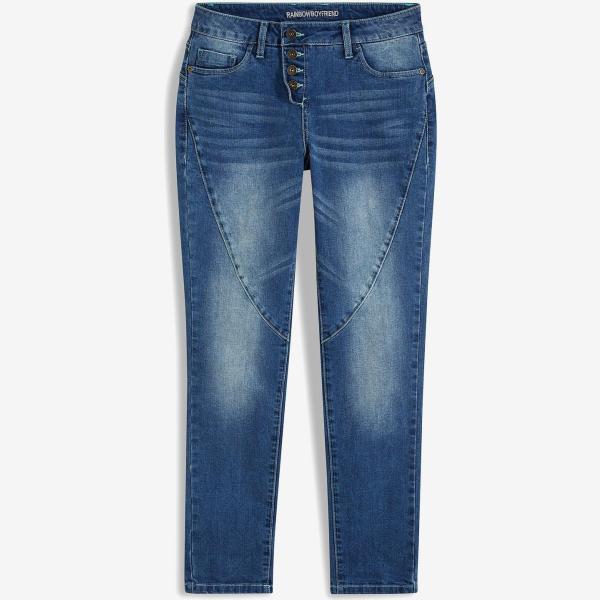 jean boyfriend bonprix bleu