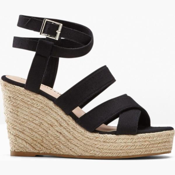 chaussures à semelle compensée bonprix multicolore