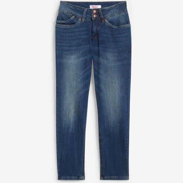 jeans mom bonprix bleu