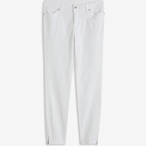 jean skinny bonprix blanc