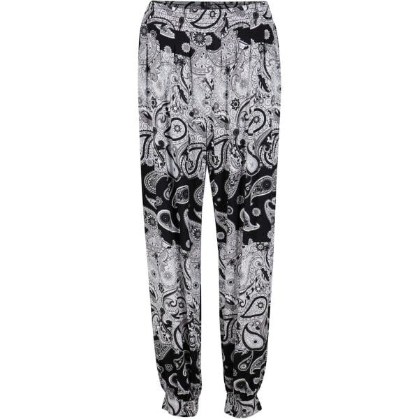 pantalon  bonprix noir imprimé