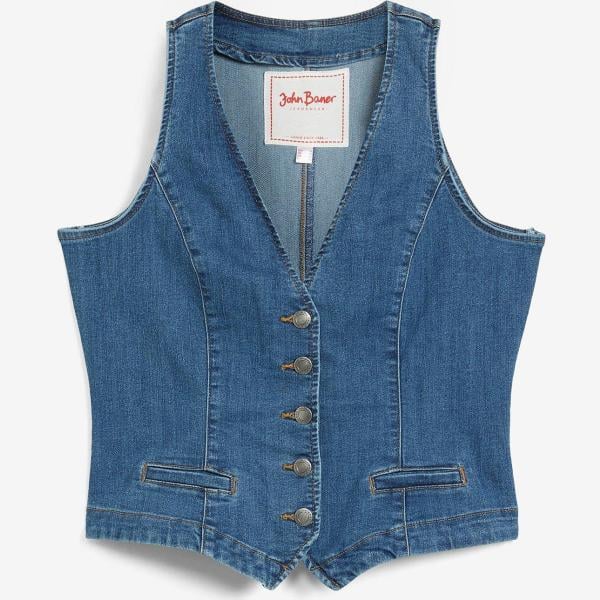 gilets sans manche bonprix bleu