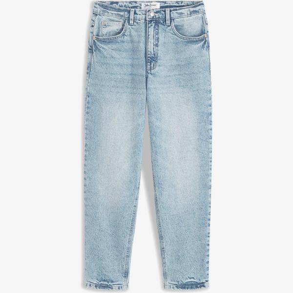 jeans mom bonprix bleu