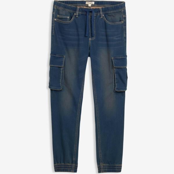 jean déchiré bonprix bleu