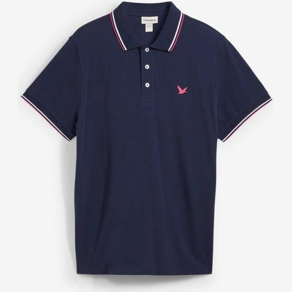 polos bonprix blanc imprimé