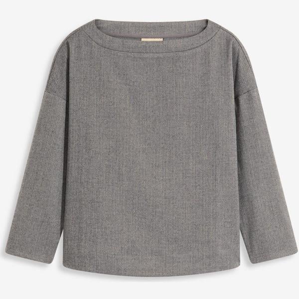 tuniques bonprix gris imprimé