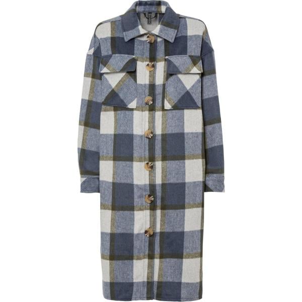manteaux bonprix bleu à carreaux