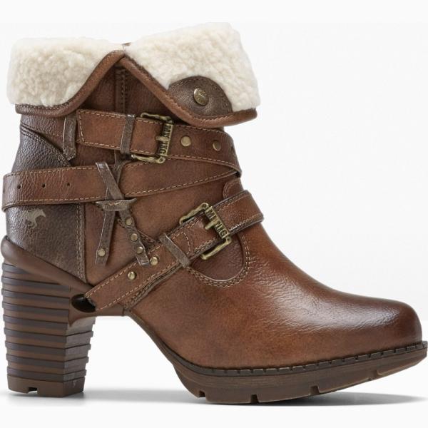 bottines bonprix marron