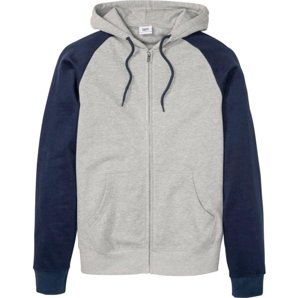 sweats à capuche bonprix gris