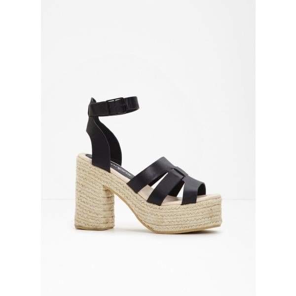 sandales à talon bonprix marron