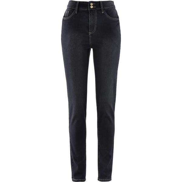 jean slim bonprix noir