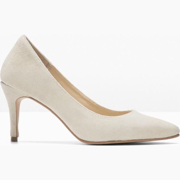 chaussures à talon bonprix blanc