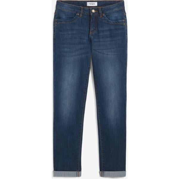 jean coupe droite bonprix bleu