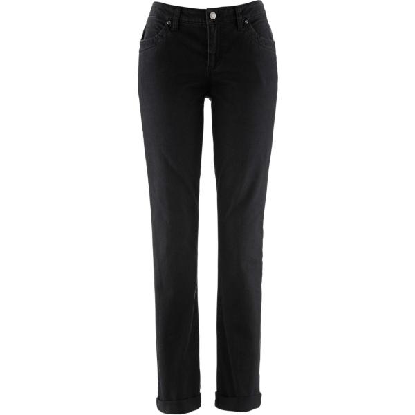 jean coupe droite bonprix noir