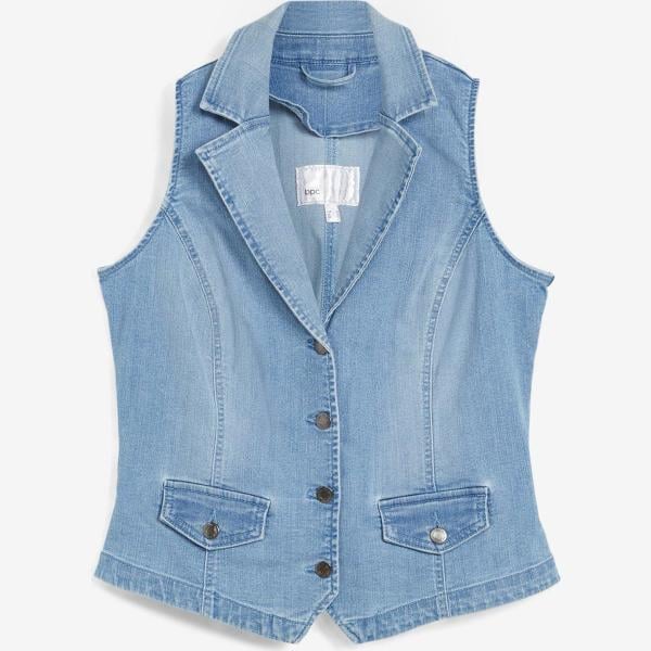 gilets sans manche bonprix bleu