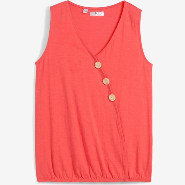 hauts bonprix rouge