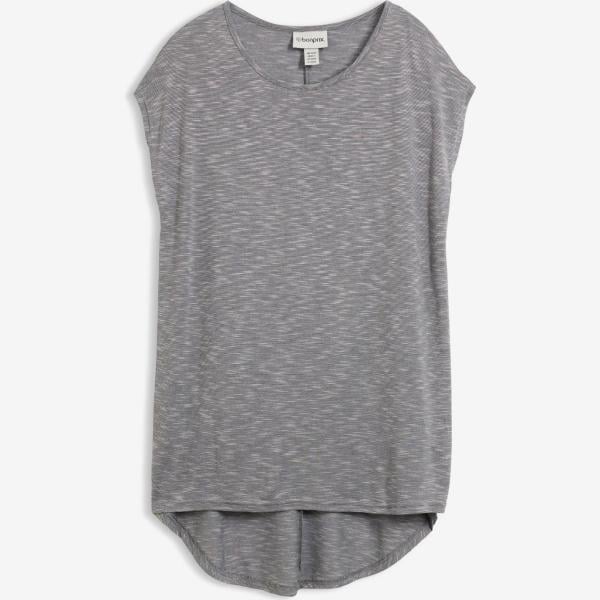 t-shirts bonprix gris