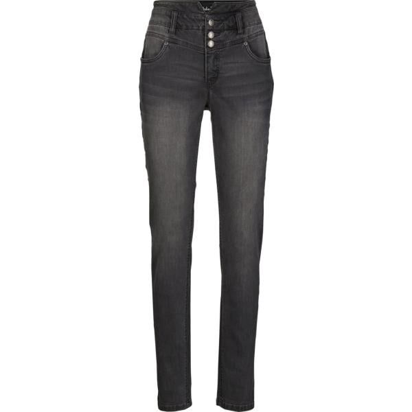 jean slim bonprix gris