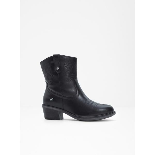 bottines texanes bonprix noir