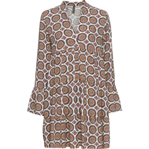 robes bonprix marron imprimé