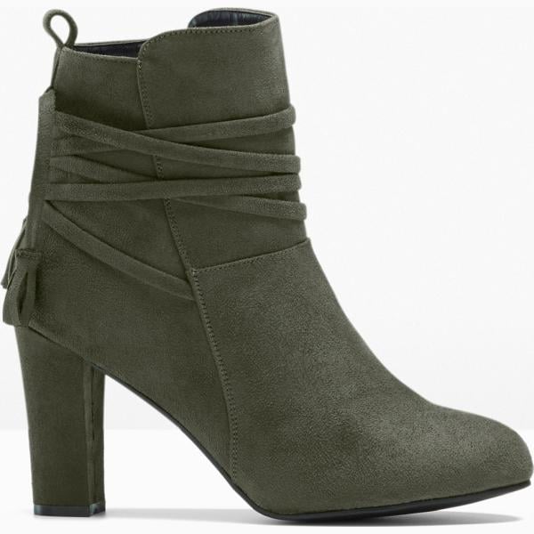 bottines bonprix vert
